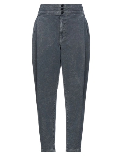 Shop J Brand Woman Jeans Grey Size 32 Cotton, Elastane