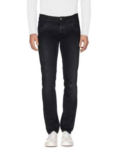 Shop Frankie Morello Jeans In Black