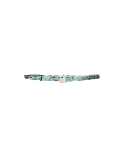 Shop Patrizia Pepe Belts In Green