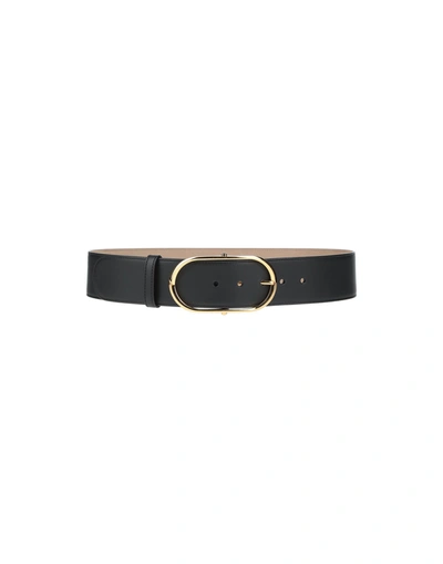 Shop Dolce & Gabbana Woman Belt Black Size 36 Soft Leather