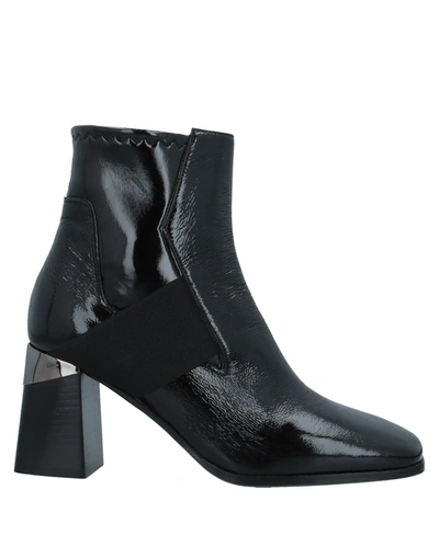 Shop Laura Bellariva Ankle Boots In Black