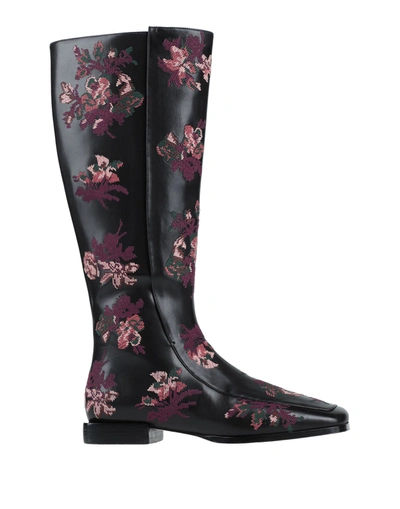 Shop Tory Burch Woman Boot Black Size 7.5 Calfskin
