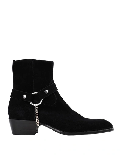 Shop Herve ' Kurt/c Man Ankle Boots Black Size 8 Soft Leather