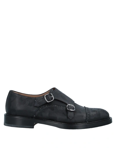 Shop Francesco Benigno Loafers In Black