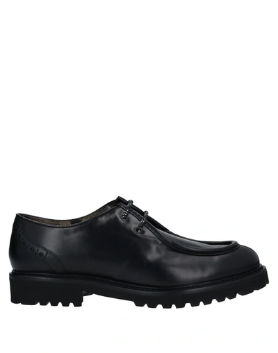Shop Doucal's Man Lace-up Shoes Black Size 6 Soft Leather