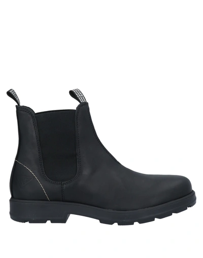 Shop Docksteps Man Ankle Boots Black Size 7 Soft Leather, Textile Fibers