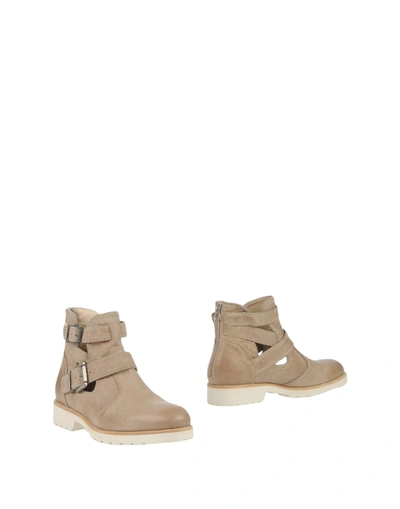 Shop Nero Giardini Ankle Boots In Dove Grey