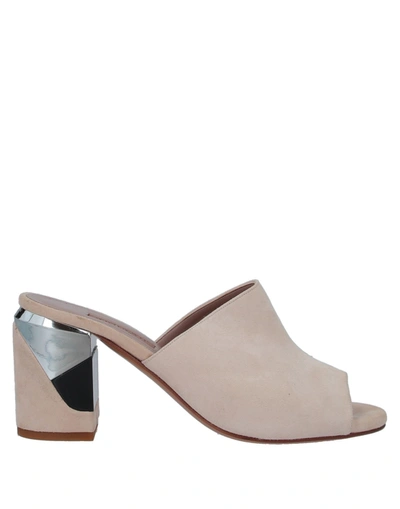 Shop Albano Sandals In Blush