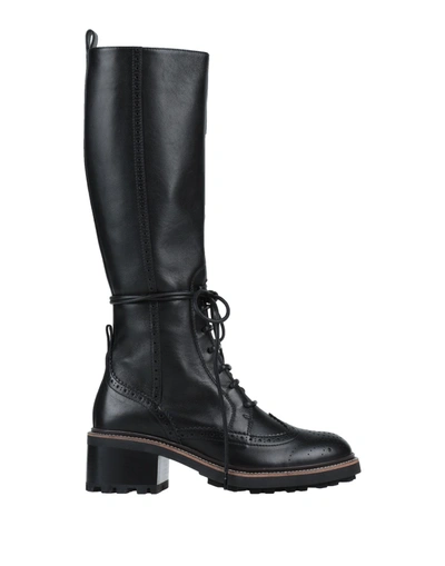 Chloé Knee Boots In Black