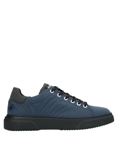 Shop Noova Man Sneakers Blue Size 8 Textile Fibers, Soft Leather