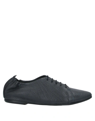 Shop Lilimill Lace-up Shoes In Steel Grey
