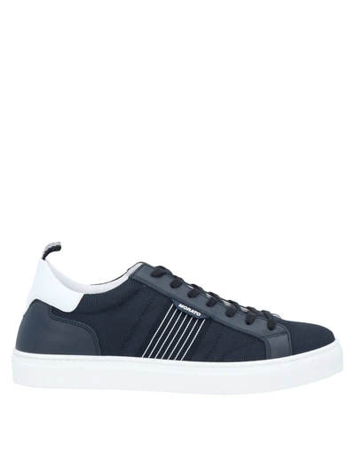 Shop Antony Morato Sneakers In Dark Blue