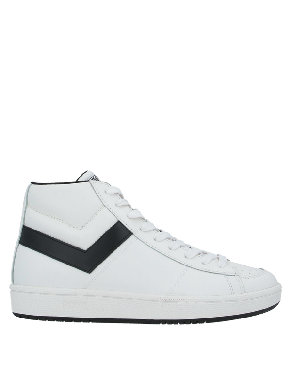 pony white sneakers