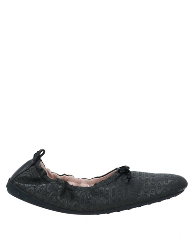 Tod's Ballet Flats In Black | ModeSens