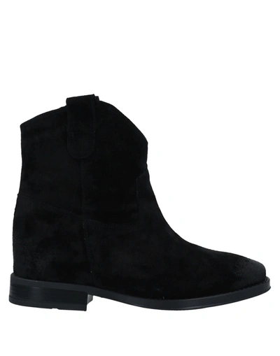 Shop Cafènoir Woman Ankle Boots Black Size 10 Soft Leather