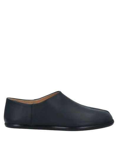 Shop Maison Margiela Woman Loafers Black Size 5 Soft Leather