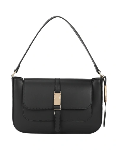 Shop Tuscany Leather Pochette In Pelle Woman Handbag Black Size - Soft Leather