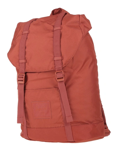 Shop Herschel Supply Co Backpacks In Brick Red