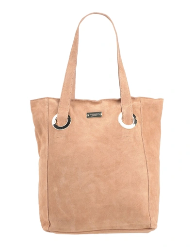Shop Tosca Blu Handbags In Camel
