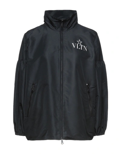 Shop Valentino Garavani Woman Jacket Black Size 10 Polyester