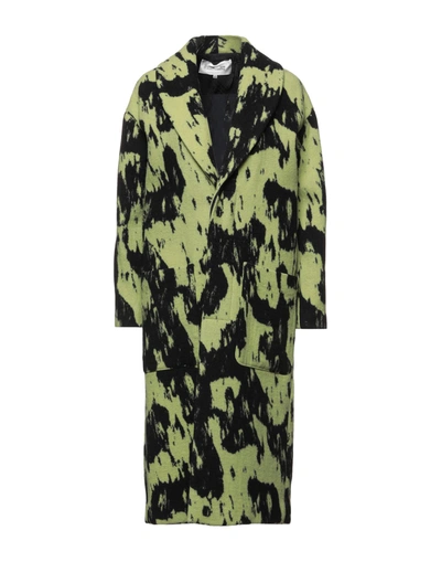 Shop Diane Von Furstenberg Coats In Black