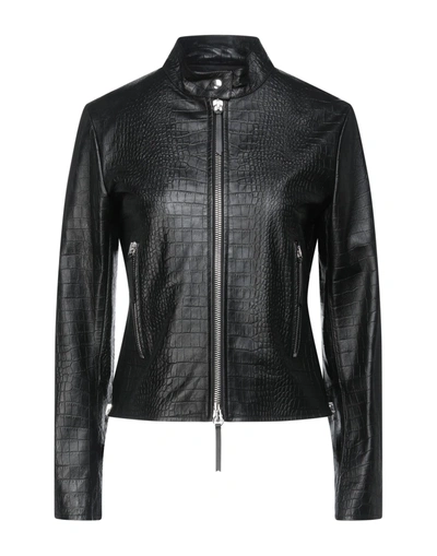 Shop Giuseppe Zanotti Jackets In Black