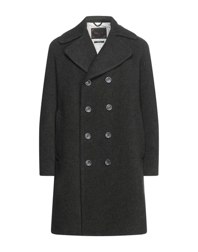 Shop Paltò Coats In Dark Green