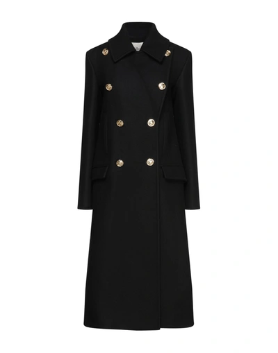 Shop Mulberry Woman Coat Black Size 4 Wool, Polyamide