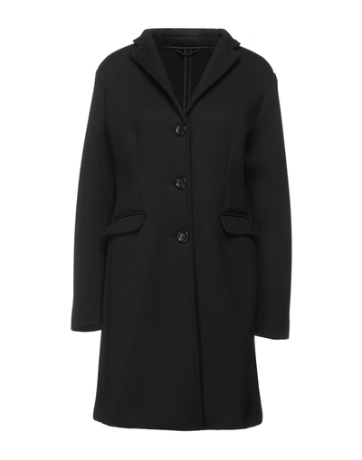 Shop Mason's Woman Coat Black Size 12 Viscose, Polyester, Elastane
