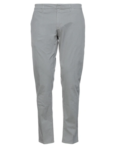 Shop Siviglia Man Pants Grey Size 40 Cotton, Elastane