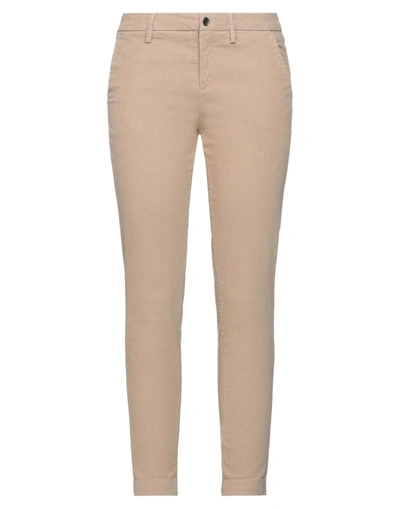 Liu •jo Trousers Camel In Beige