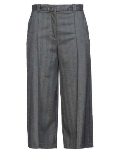Shop Pinko Woman Pants Lead Size 6 Viscose, Polyester, Wool, Elastane In Grey