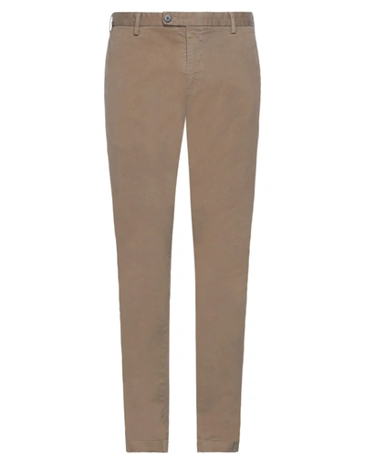 Shop At.p.co At. P.co Man Pants Sand Size 40 Cotton, Elastane In Beige