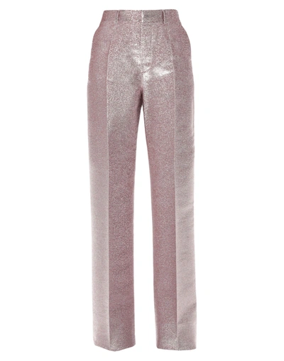 Shop Dsquared2 Woman Pants Pink Size 2 Polyester, Silk