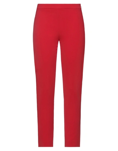 Moschino Pants In Red