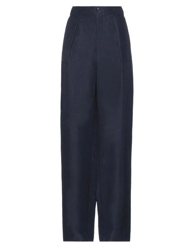 Emme By Marella Pants In Dark Blue