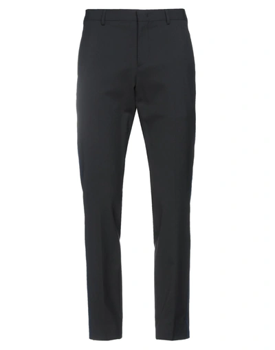 Shop Valentino Garavani Man Pants Black Size 36 Polyester, Virgin Wool, Elastane