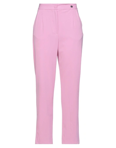 Shop Be Blumarine Pants In Pink