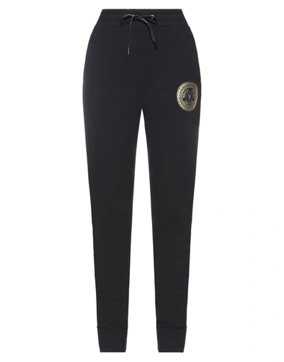 Shop Versace Jeans Couture Woman Pants Black Size S Cotton, Elastane