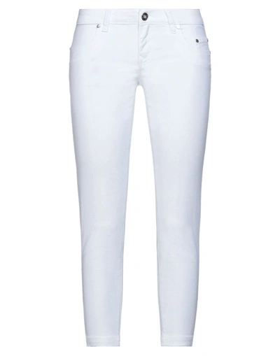 Shop Siviglia Cropped Pants In White