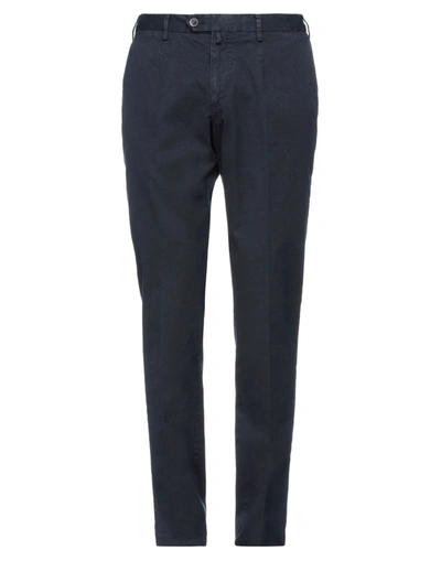 Shop Jasper Reed Man Pants Midnight Blue Size 40 Cotton