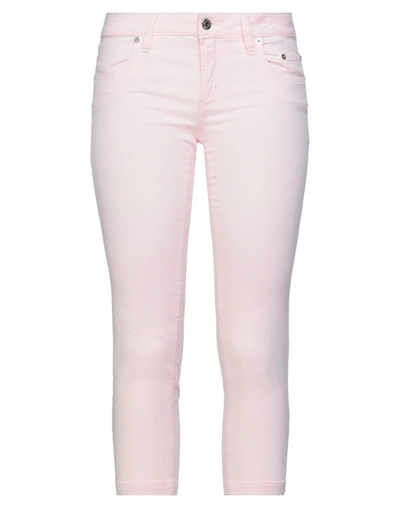 Shop Siviglia Cropped Pants In Pink