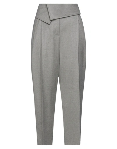 Shop Stella Mccartney Woman Pants Light Grey Size 6-8 Wool