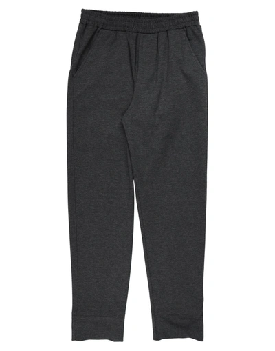 Shop Hōsio Man Pants Steel Grey Size 28 Viscose, Polyamide, Elastane