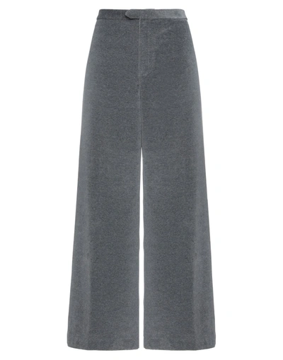 Shop Circolo 1901 Pants In Grey