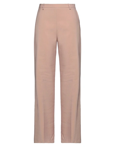 Shop I.c.f. I. C.f. Woman Pants Blush Size 10 Polyester, Elastane In Pink