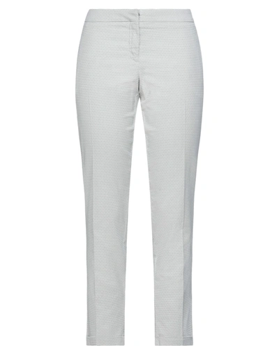 Shop Siviglia Woman Pants Light Grey Size 32 Cotton, Elastane