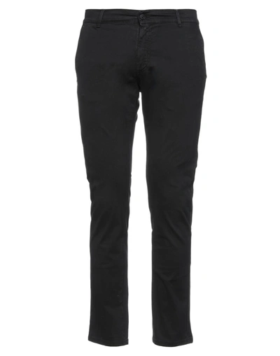 Shop Grey Daniele Alessandrini Pants In Black