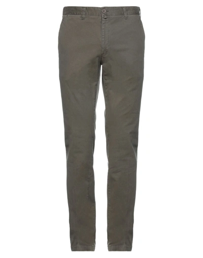 Shop Barbour Pants In Military Green