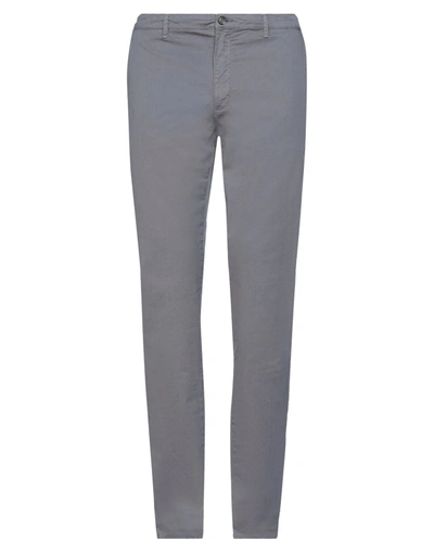 Shop Liu •jo Man Man Pants Grey Size 28 Cotton, Elastane